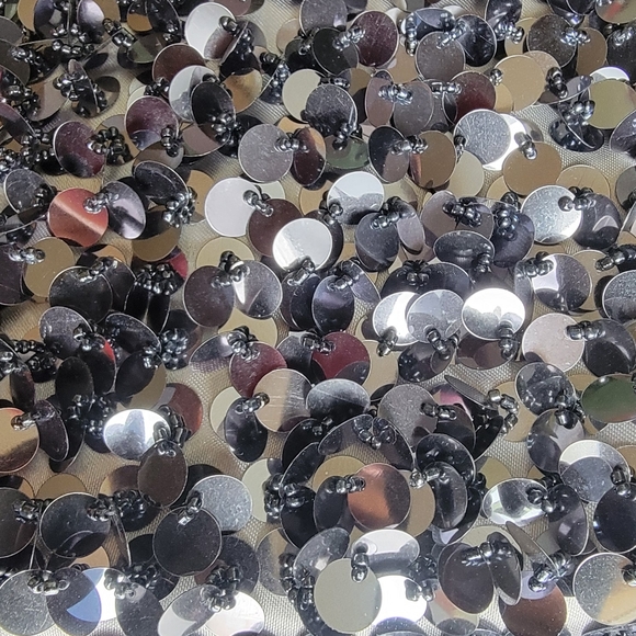 Sequin purse with long beaded strap. EUC. - Picture 2 of 8